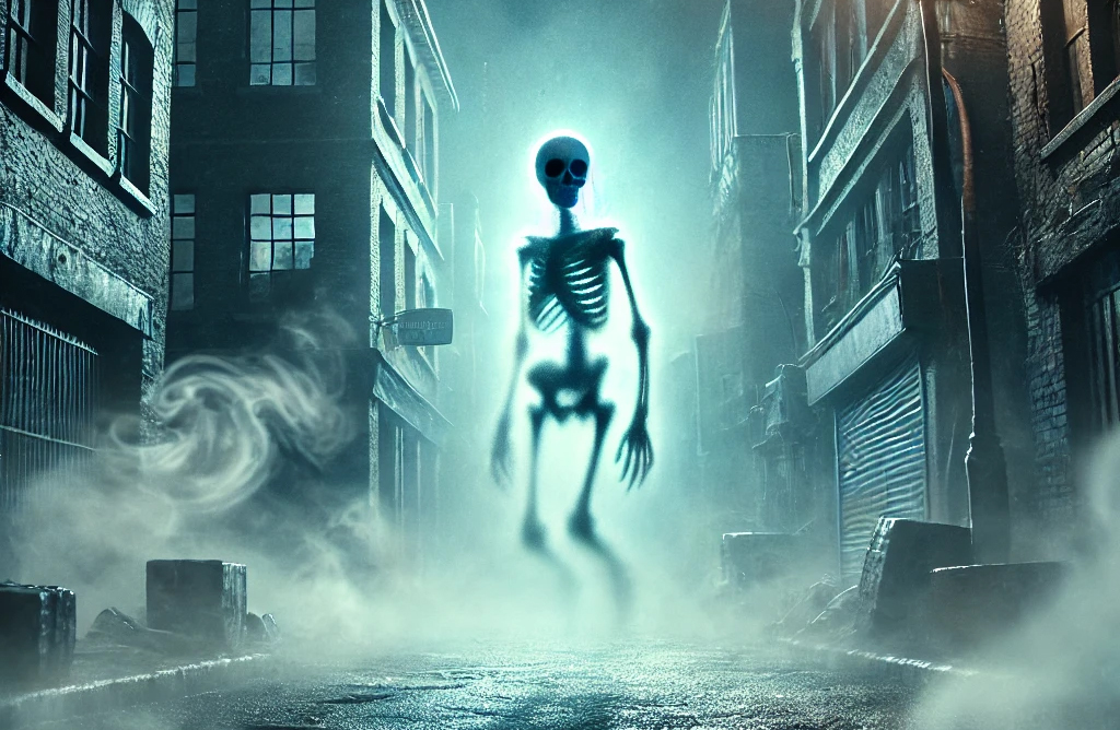 Japanese giant skeleton