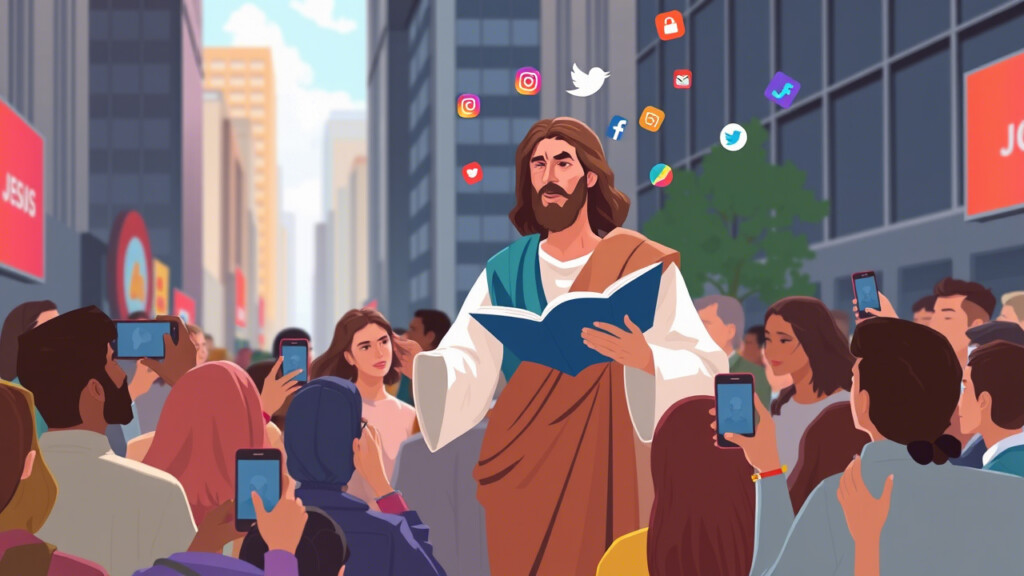 Jesus on Facebook