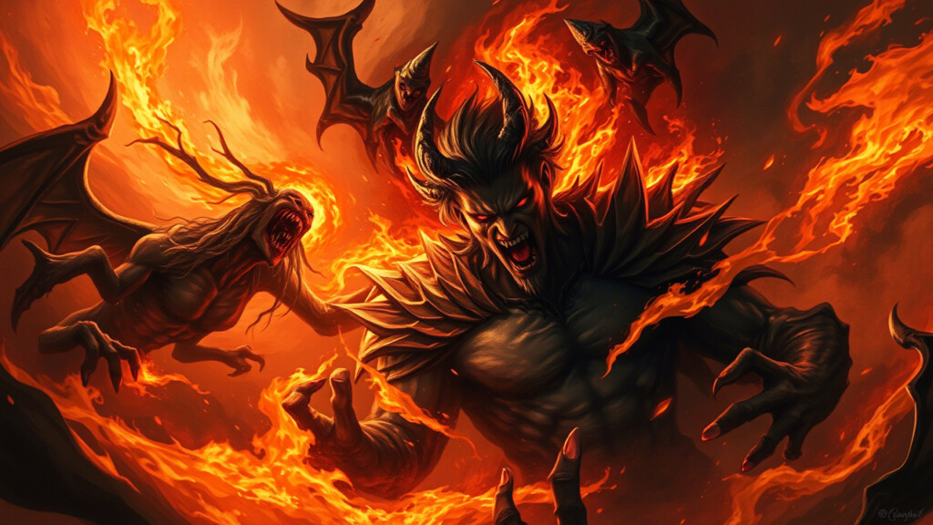 Urami vs Western demons