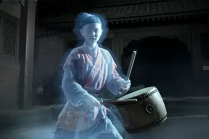 Drum-beating Child Ghost