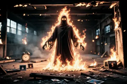 Fire ghost spirit